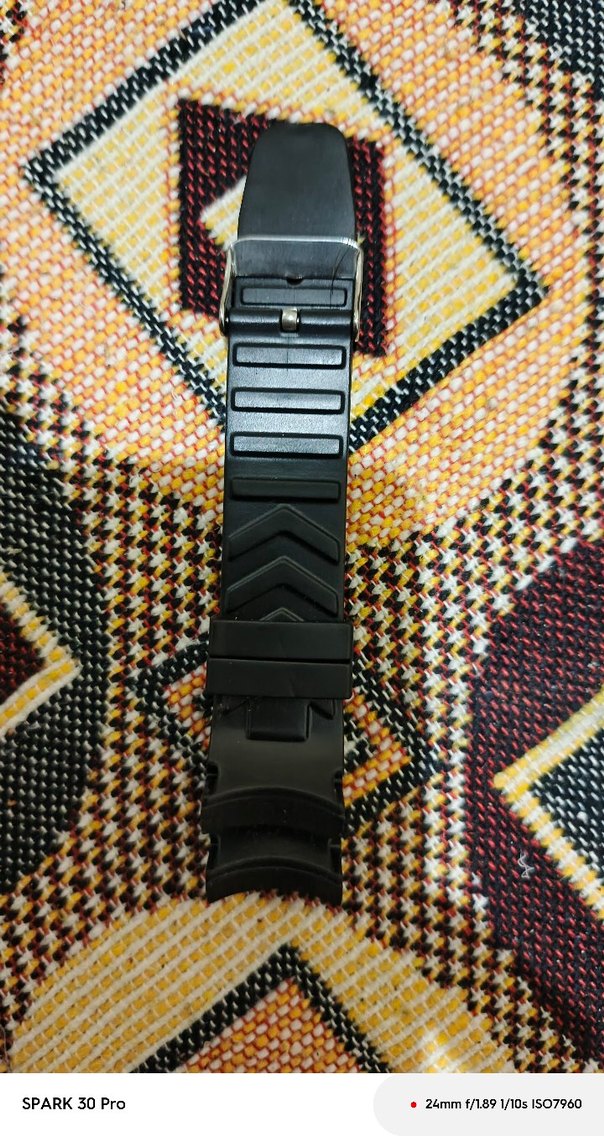 Erkek Siyah Saat Kordonu - Görsel 3