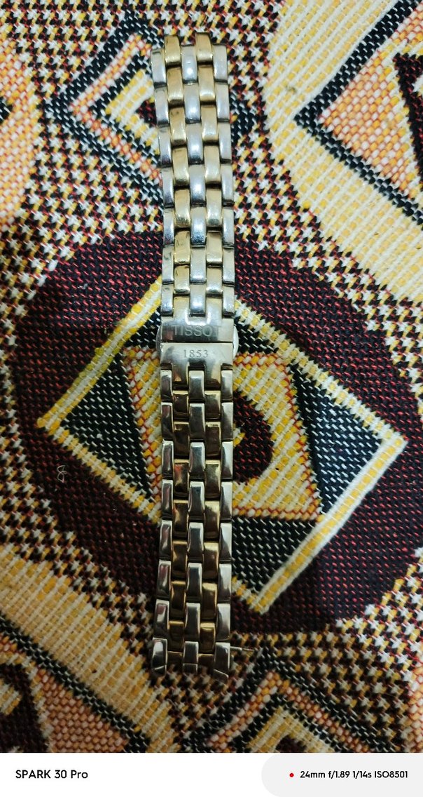 Tissot Erkek Saat Kordonu Metal Zincir - Görsel 2