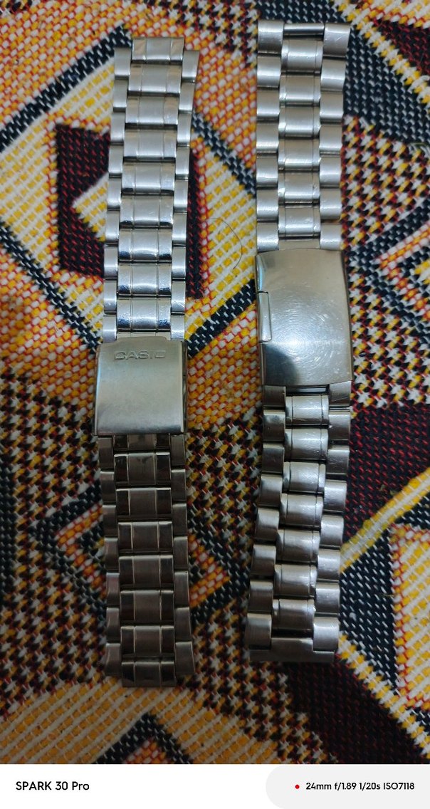 Casio Erkek Metal Saat Kordonu - Görsel 3