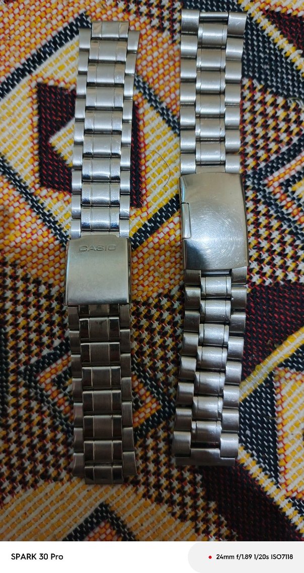 Casio Erkek Metal Saat Kordonu - Görsel 2