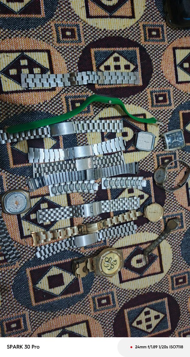 Erkek Vintage Saat Kayışları ve Saatler - Görsel 4