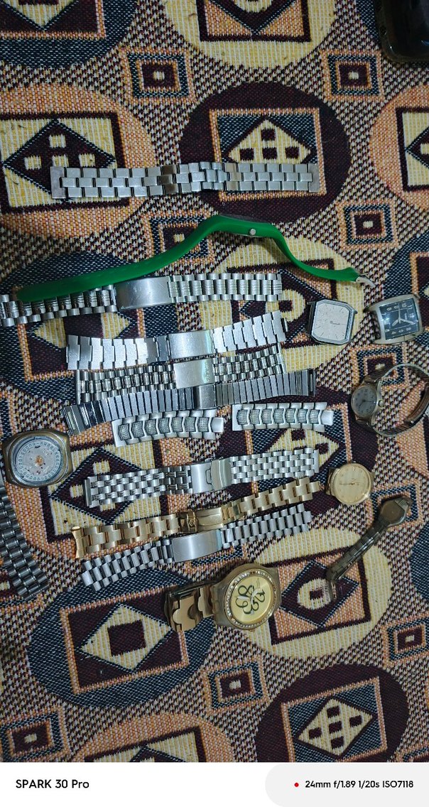 Erkek Vintage Saat Kayışları ve Saatler - Görsel 5