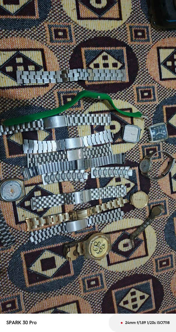 Erkek Vintage Saat Kayışları ve Saatler - Görsel 3