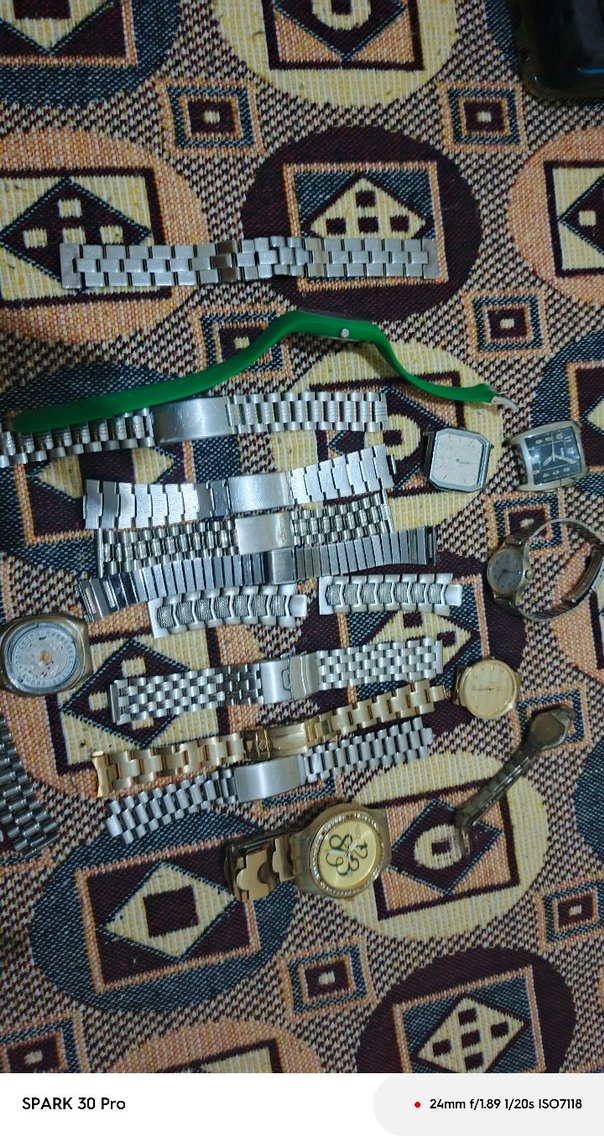 Erkek Vintage Saat Kayışları ve Saatler - Görsel 2