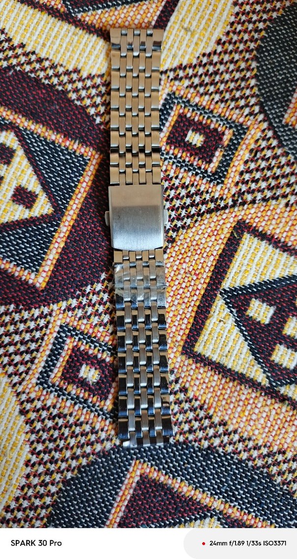 Çok Renkli Retro Erkek Saat Kordonu - Görsel 2