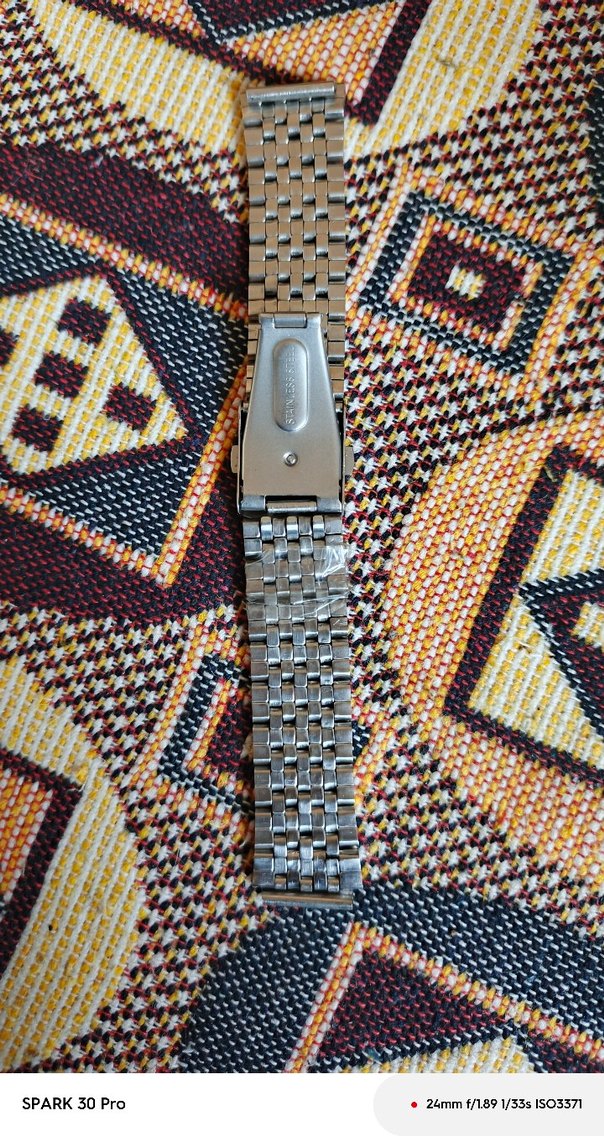 Çok Renkli Retro Erkek Saat Kordonu - Görsel 4