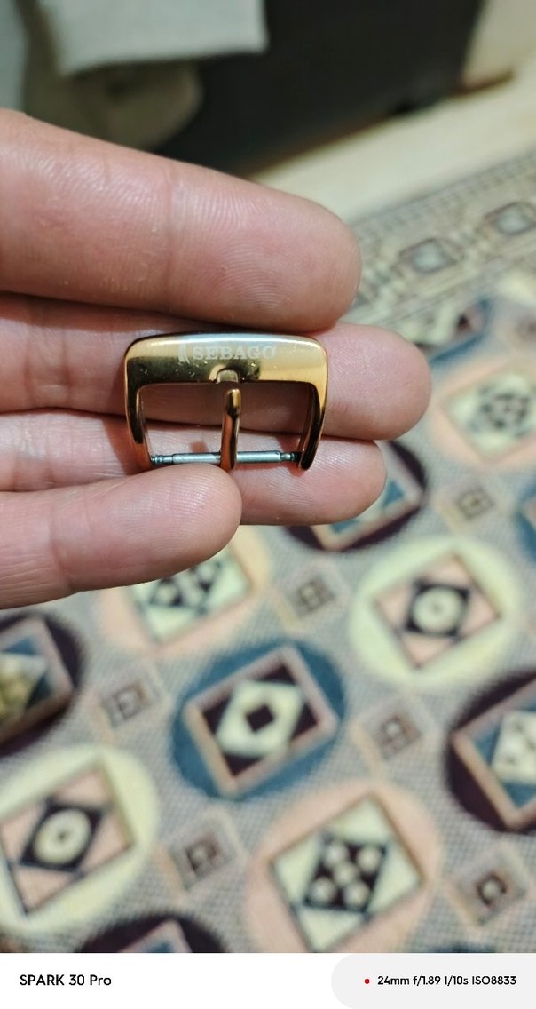 Sebago Altın Renk Erkek Saat Kayışı Tokası - Görsel 2