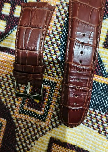 Kahverengi Klasik Erkek Saat Kayışı - Görsel 2