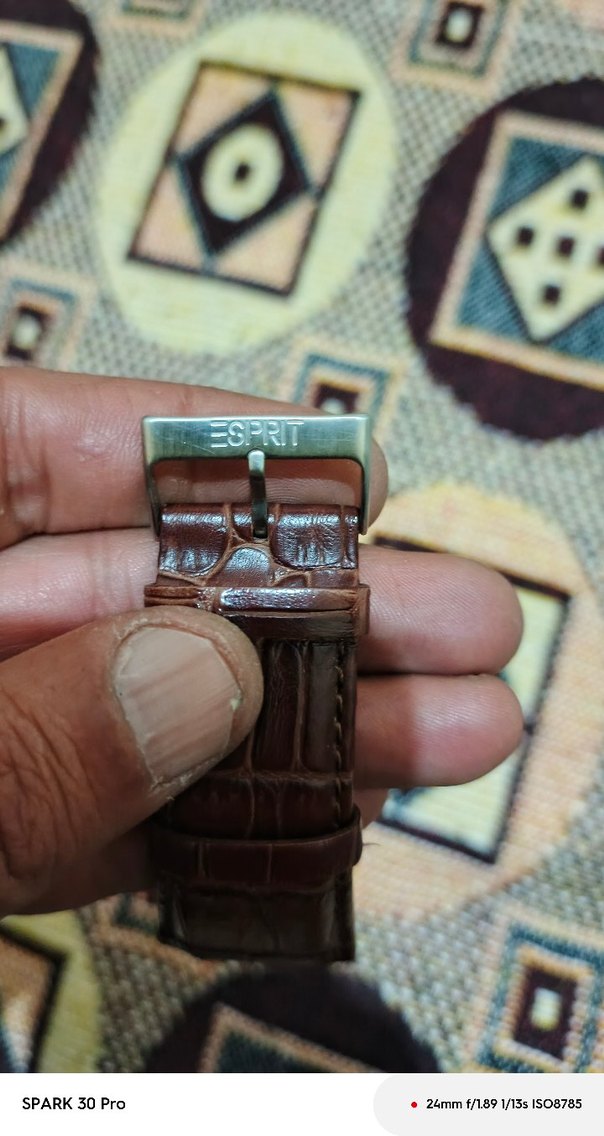 Kahverengi Klasik Erkek Saat Kayışı - Görsel 3