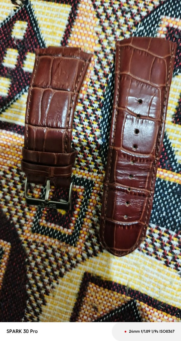 Kahverengi Klasik Erkek Saat Kayışı - Görsel 2