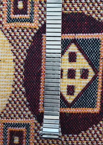 Erkek Çok Renkli Metal Saat Kayışı - Görsel 4