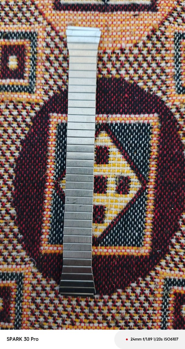 Erkek Çok Renkli Metal Saat Kayışı - Görsel 2