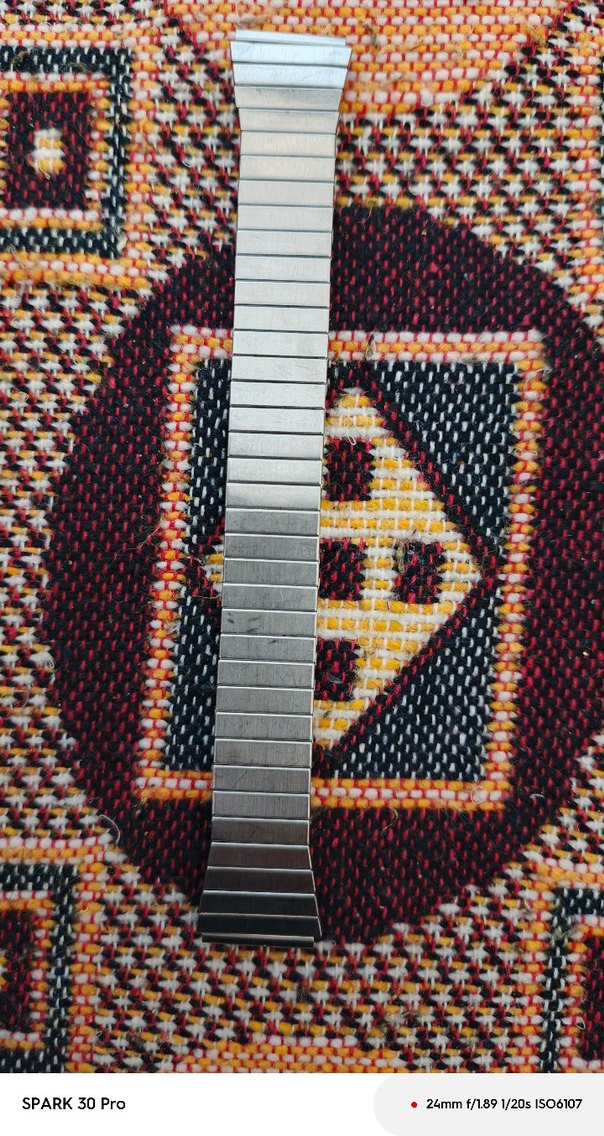 Erkek Çok Renkli Metal Saat Kayışı - Görsel 3