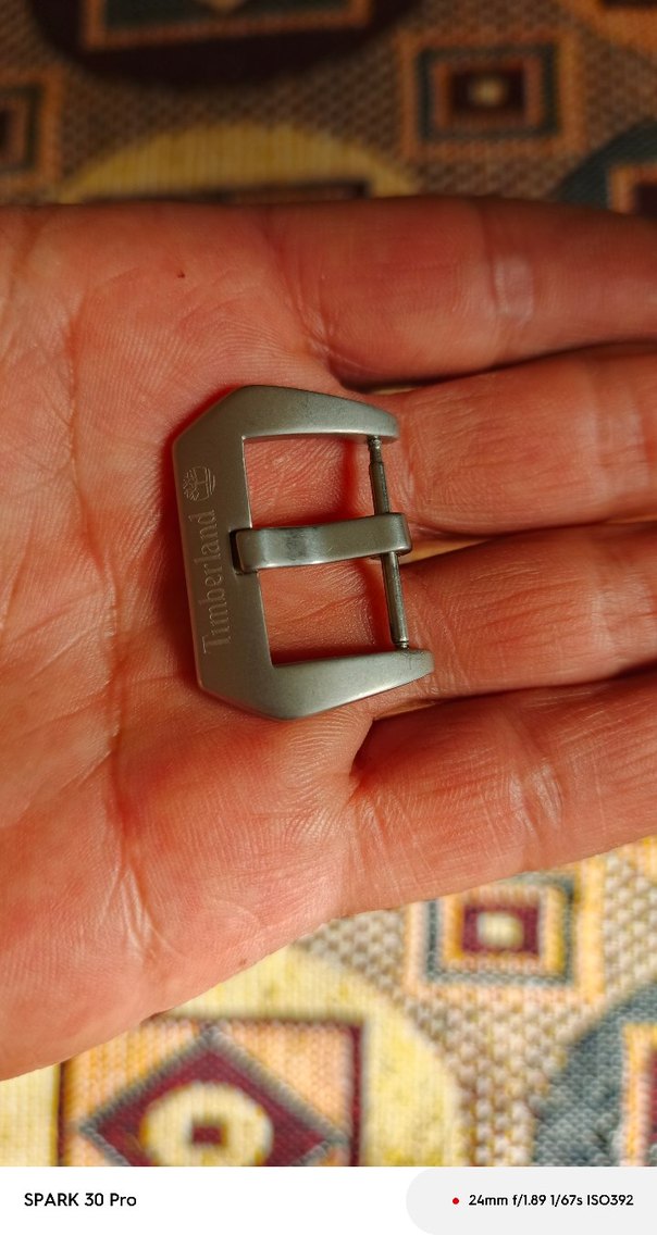 Bej Timberland Erkek Saat Tokası - Görsel 3