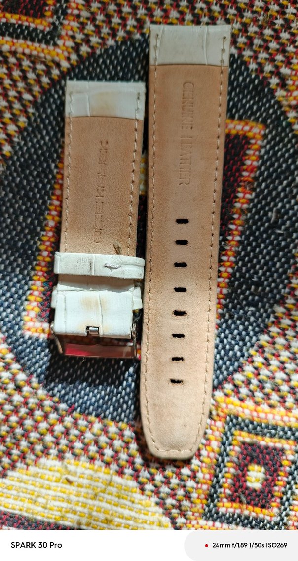 Bej Erkek Saat Kayışı - Görsel 4