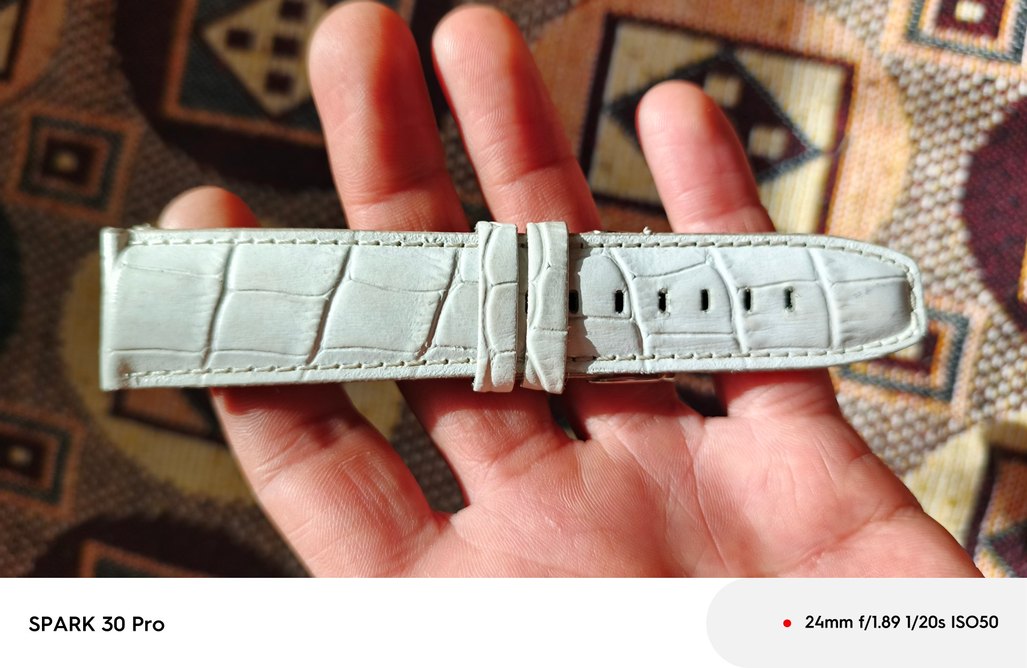 Bej Erkek Saat Kayışı - Görsel 2