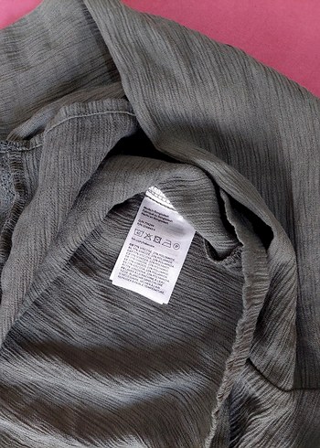 Kız Çocuk yeşil Keten Bolero - Görsel 2