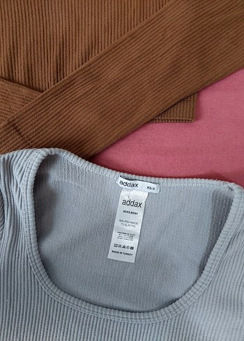 Kadın Uzun Kollu Crop Top spor üst - Görsel 3