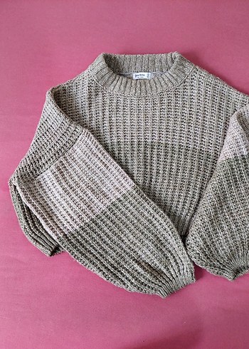 Stradivarius örme kazak modeli - Görsel 3