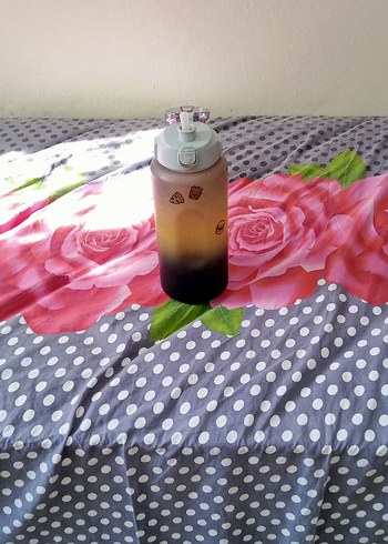 bej büyük su şişesi suluk - Görsel 5