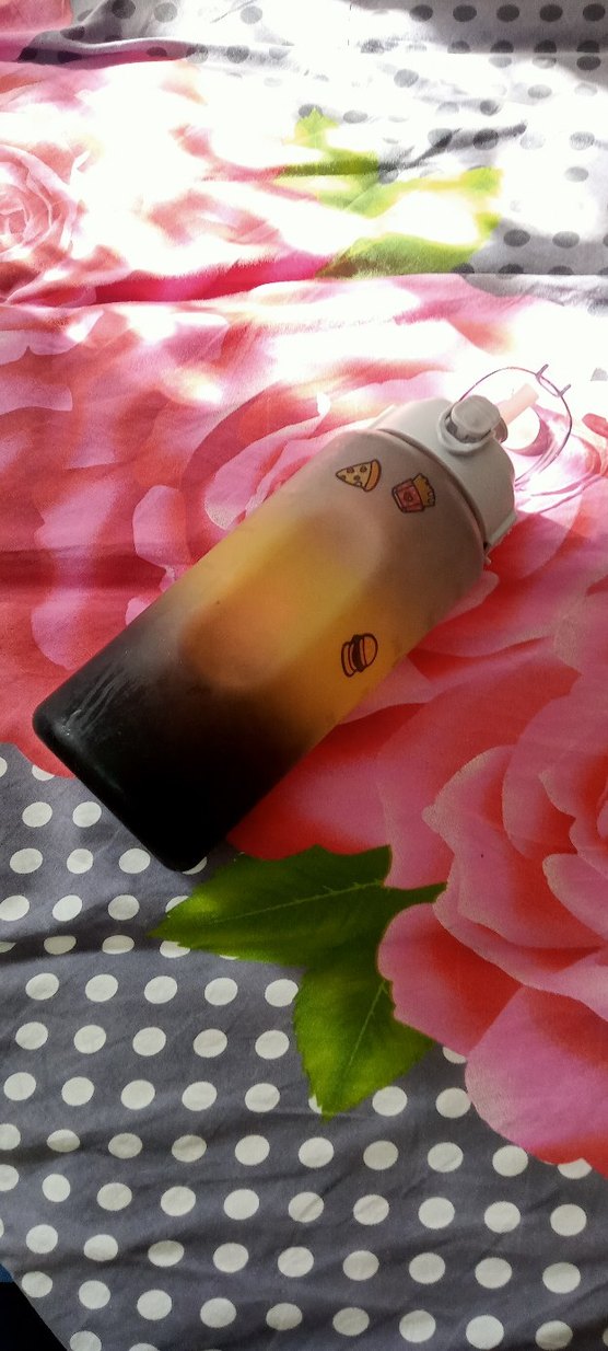 bej büyük su şişesi suluk - Görsel 2