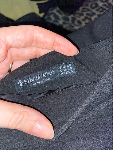 xs Beden siyah Renk Stradivarius Sort Etek
