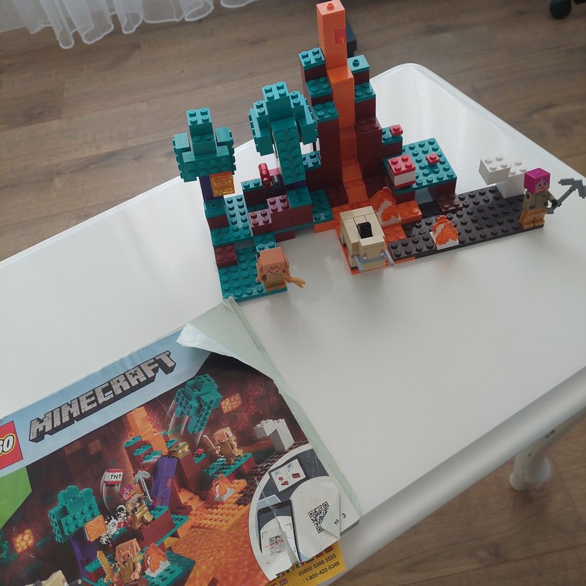 Lego minecraft çarpık orman - Görsel 3