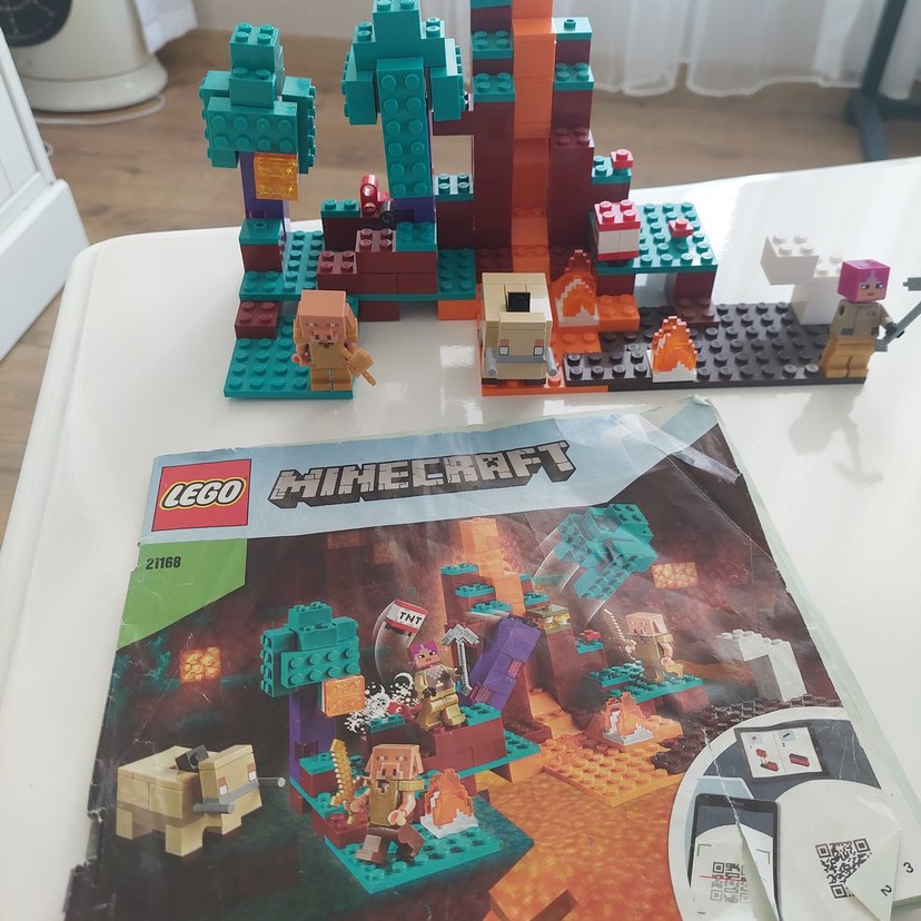 Lego minecraft çarpık orman - Görsel 2