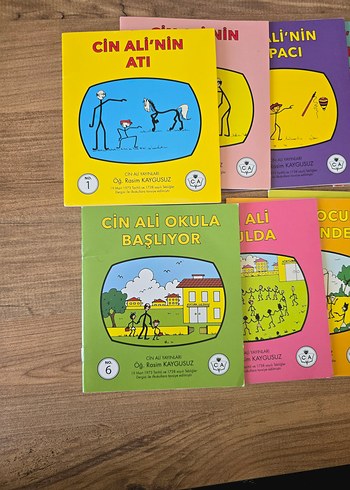 Cin Ali Serisi Çocuk Kitapları Seti - Görsel 2