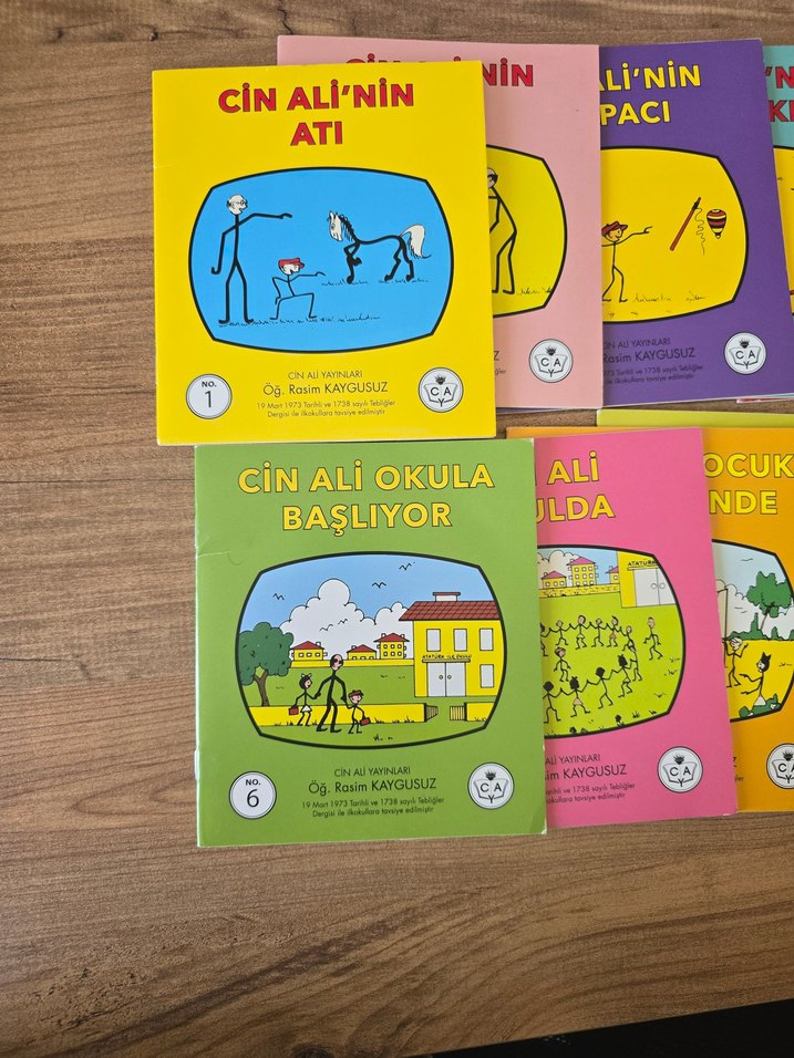Cin Ali Serisi Çocuk Kitapları Seti - Görsel 2