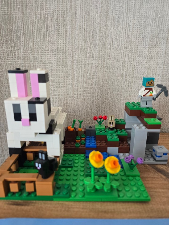 Minecraft Tavşan Temalı Lego Seti - Görsel 2