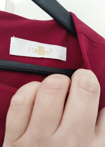 40 Beden bordo Renk Kadın Pileli Uzun Pembe Elbise
