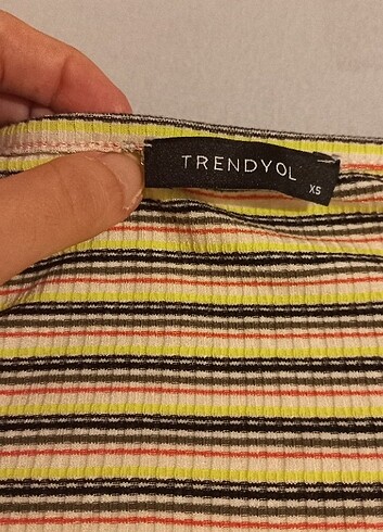 Trendyol & Milla Trendyol Uzun Kollu Çizgili Bluz