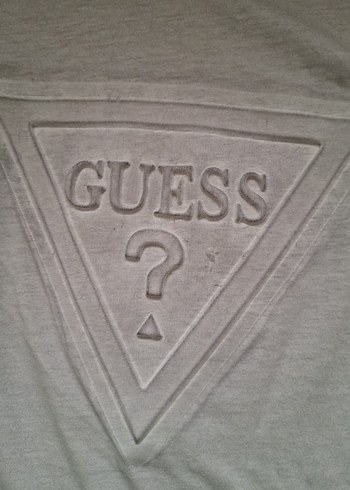 xl Beden Guess Gri Kısa Kollu Basic Tişört