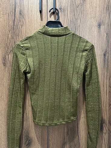 Diğer Simli kumaş Crop