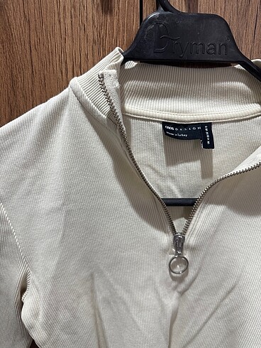 xs Beden Fermuarlı Crop