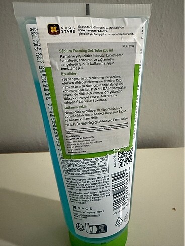  Beden Bioderma Yüz Temizleme Jeli