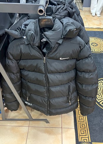 Siyah Erkek Kapitone Fermuarlı Mont çeşitli ürün - Görsel 2