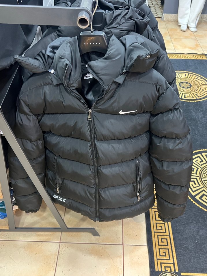 Siyah Erkek Kapitone Fermuarlı Mont çeşitli ürün - Görsel 2