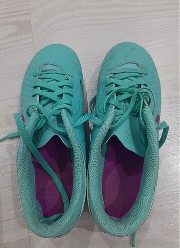 38 Beden turkuaz Renk Nike tiempo acilll