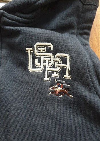 USPA Fermuarlı Yelek - Görsel 2