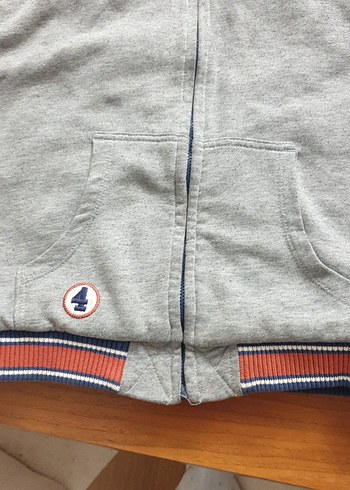 USPA Kapüşonlu Fermuarlı Yelek - Görsel 4