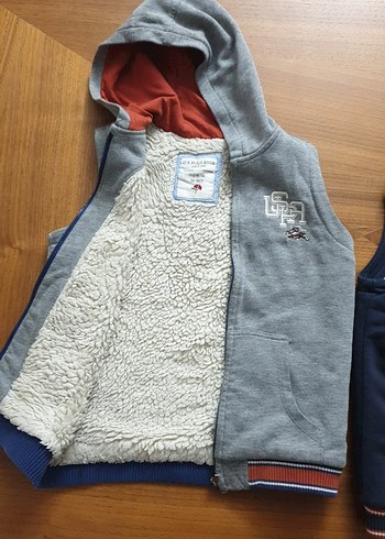 USPA Kapüşonlu Fermuarlı Yelek - Görsel 7