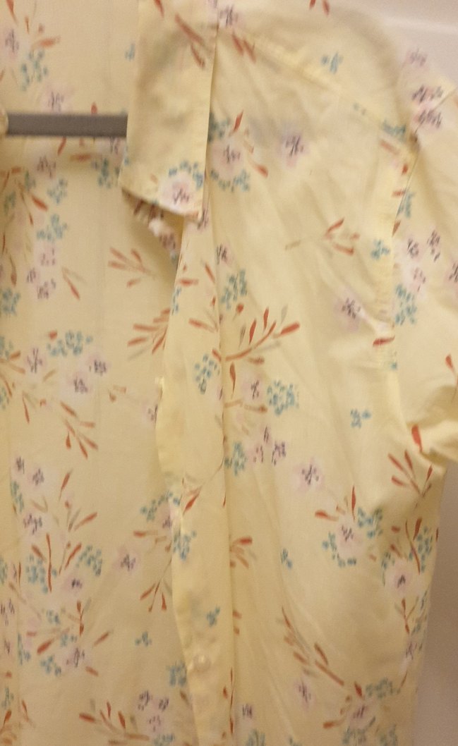 BENETTON Sarı Bohem Uzun Kollu Gömlek - Görsel 3