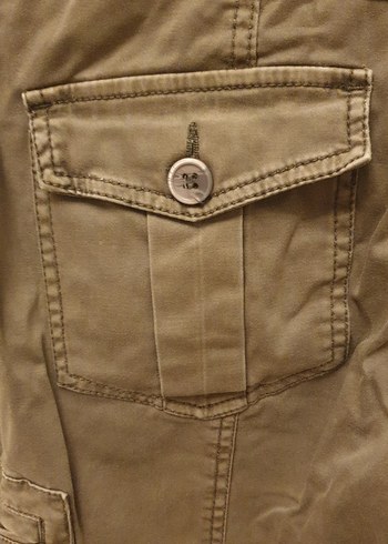 Kadın kanvas kargocu kapri - Görsel 5