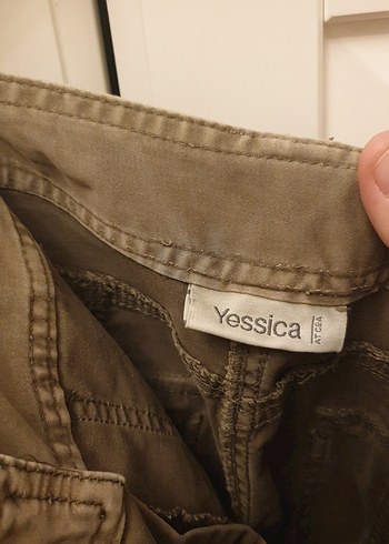 Kadın kanvas kargocu kapri - Görsel 7