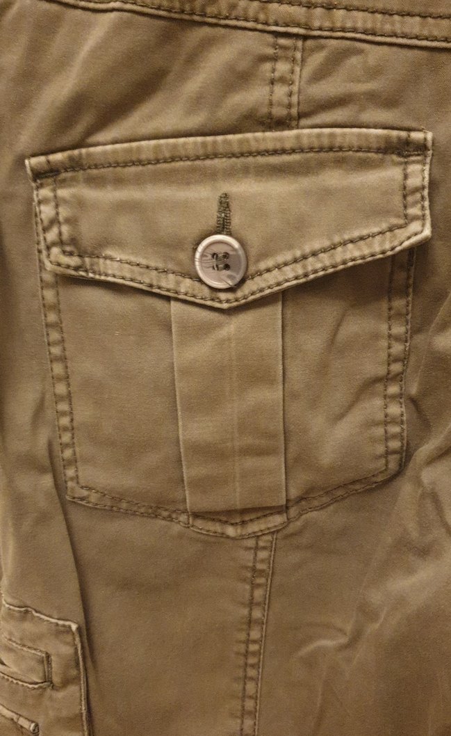 Kadın kanvas kargocu kapri - Görsel 5