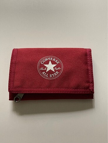 CONVERSE CÜZDAN BORDO RENKLİ SIFIR HİÇ KULLANILMADI