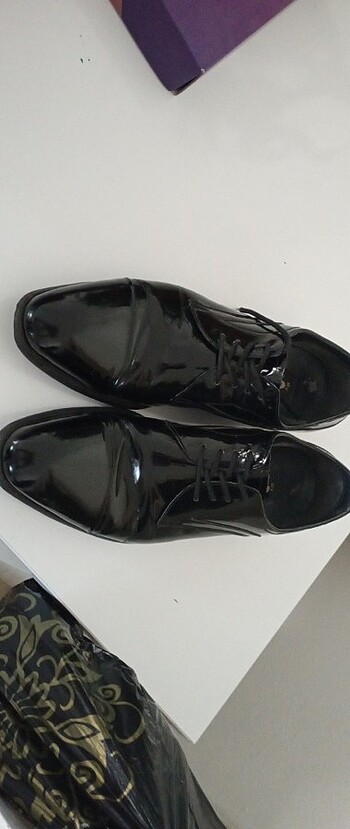 41 Beden siyah Renk Damat ayakkabısı