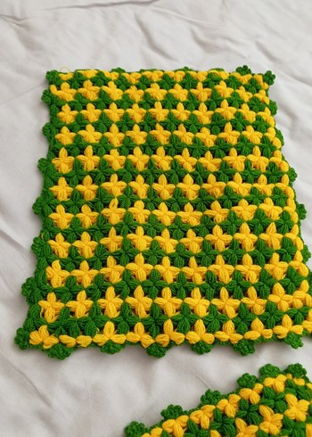 Çok Renkli Örgü Banyo Süngeri - Görsel 3